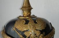 Pickelhaube da uff.le della WWI trasporti n.9