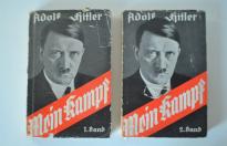 Rara edizione originale del MEIN KAMPF edito in due volumi cod MKAM