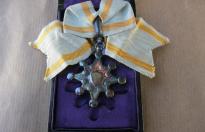 JAPANESE MEDAL ORDER OF SACRED TREASURE WITH BOX 2