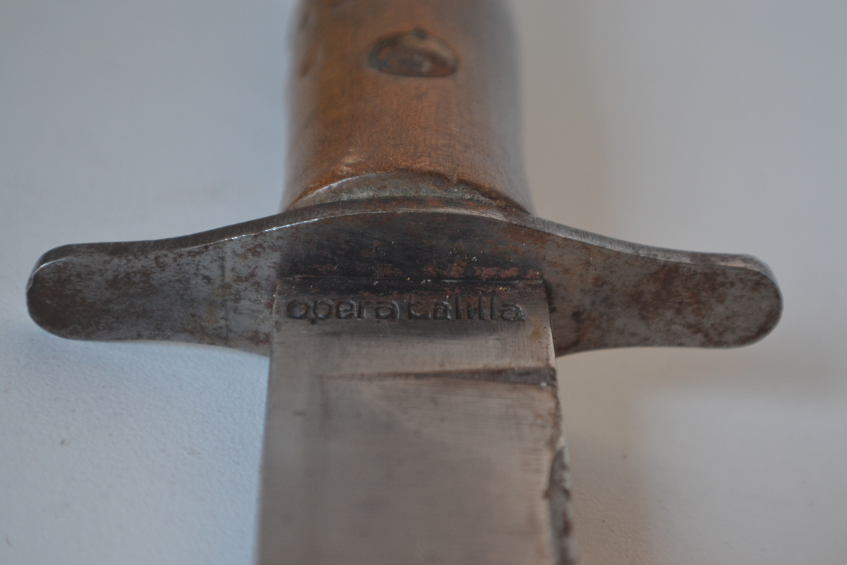 Pugnali - ---------- - Spettacolare pugnaletto fascista per la ONB (opera  nazionale balilla) completissimo di fodero originale cod PUGON