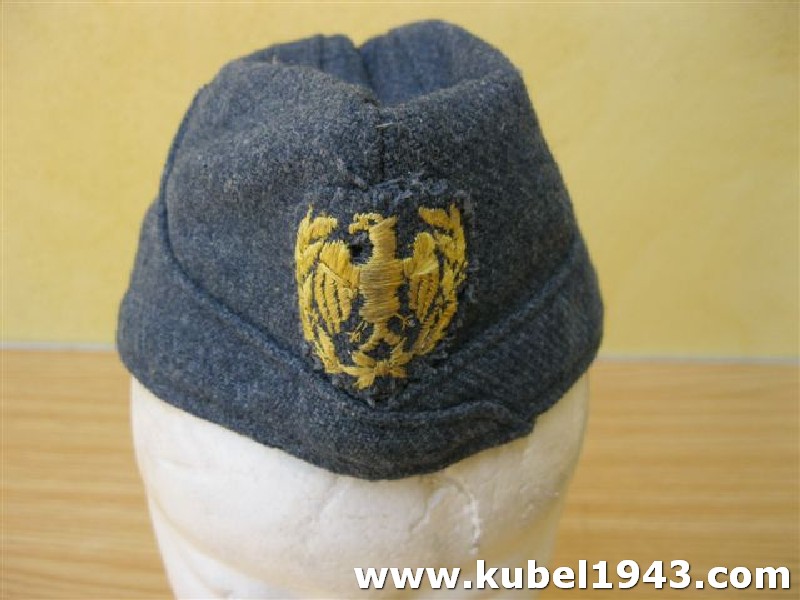 Copricapo Bustine Rarest italian fascist air force cap after 1943