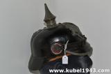 Bel Pickelhaube prussiano mod.1915 completissimo n.fp15x