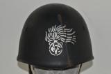 Raro elmetto italiano bellico mod 33 dei REALI CARABINIERI cod 1933cc