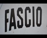 Rarissima insegna fascista in metallo smaltato del FASCIO DI COMBATTIMENTO sezione di POZZOLO  FORMIGARO in provincia di Alessandria cod trgfgc