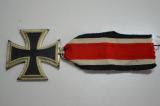 Bellissima EK2 1939 tedesca ww2 EISERNES KREUZ (croce di ferro di 2 classe) marcata n.102