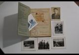 Splendido libretto militare tedesco seconda guerra mondiale Wehrpass con foto cod wh10