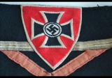 Rara fascia da braccio nazista originale da reduce della prima guerra mondiale cod armbandkreuz1