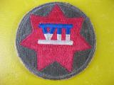 US ARMY PATCH VII CORPS NORMANDY EUROPE FRONT