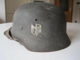 Bell'elmetto tedesco ww2 mod 40 singola decal della heer  n.1943