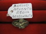 Bellissimo anello italiano in argento da pilota della regia aronautica n.4