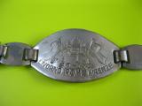 US ARMY BRACELET SOUVENIR ITALIAN CAMPAIGN LIVORNO ROMA FIRENZE