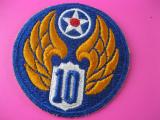 10th US AIR FORCE PATCH