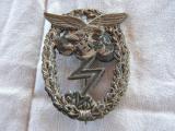 Bel distintivo tedesco ww2  ERDKAMPFABZEICHEN della luftwaffe ( brevetto di combattimento a terra ) n.12