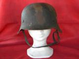 Intokkato elmetto tedesco ww2 mod. 42 della Heer completissimo n.9085