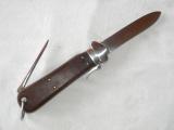 Rarissimo coltello gravitazionale tedesco ww2 da Fallschirmj�ger con contenitore n.1