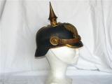 Raro pickelhaube da uff.le BADEN intokkato n.1876