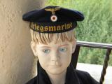 Rarissima uniforme tedesca ww2 da bambino della Kriegsmarine