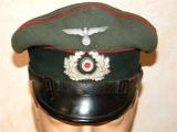 Ruspantissimo schirmmutze tedesco ww2 da sottufficiale artiglieria n.78