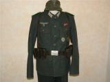 Bellissima uniforme tedesca ww2 da truppe di montagna GEBIRGSJ�GER n.1