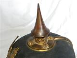 Raro pickelhaube da uff.le BADEN intokkato n.1876