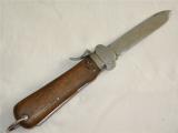 Rarissimo coltello a gravita' tedesco da paracadutista FALLSCHIRMJ�GER  n.885